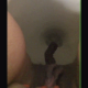 A girl records her visit to the bathroom as she takes a shit. Poop and piss action is clearly visible from a between the legs POV. Vertical format video. Over a minute.